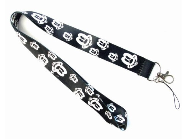 1PCS Cartoon mickey minnie Neck Strap card Lanyard Mobile Phone Charms Key Chain ID Badge Key Chains L10