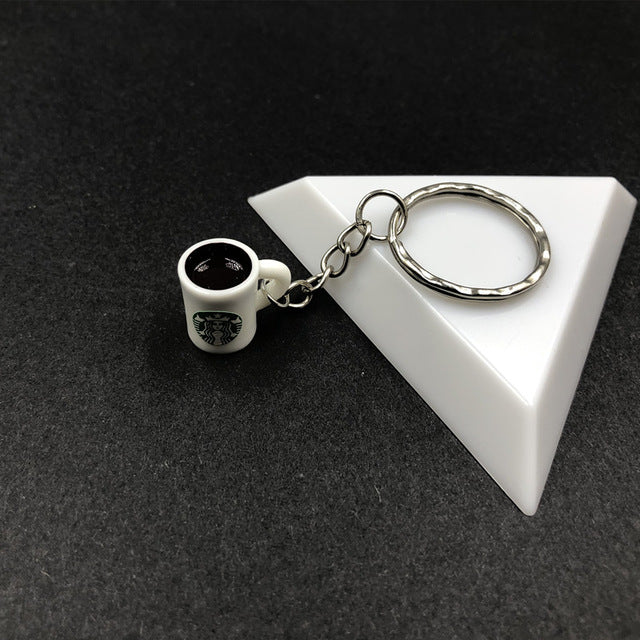 2019 New Women/Men's Fashion Handmade Resin Mineral water bottles Wine Bottle Key Chains Key Rings Alloy Charms Gifts Wholesale