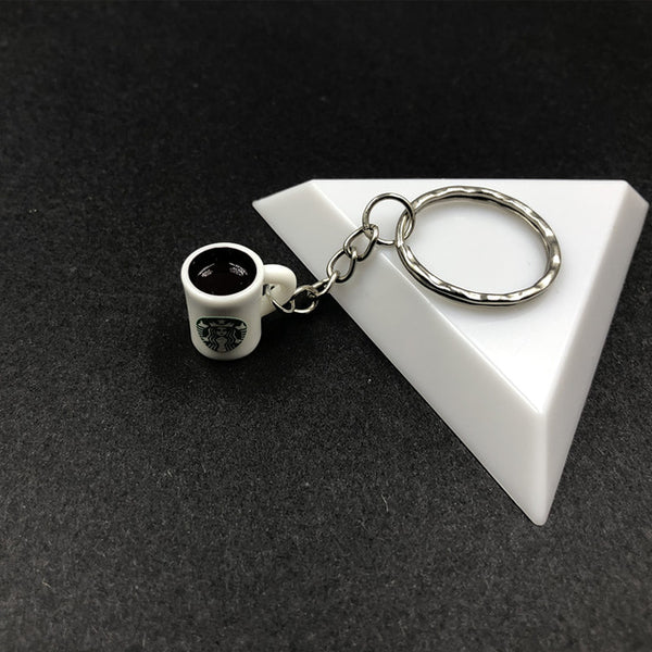 2019 New Women/Men's Fashion Handmade Resin Mineral water bottles Wine Bottle Key Chains Key Rings Alloy Charms Gifts Wholesale