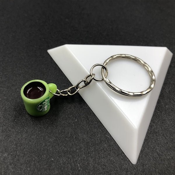 2019 New Women/Men's Fashion Handmade Resin Mineral water bottles Wine Bottle Key Chains Key Rings Alloy Charms Gifts Wholesale