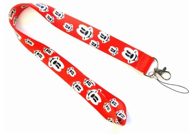 1PCS  Cartoon  mickey minnie Neck Strap card Lanyard Mobile Phone Charms Key Chain ID Badge Key Chains L10