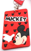 1PCS  Cartoon  mickey minnie Neck Strap card Lanyard Mobile Phone Charms Key Chain ID Badge Key Chains L10