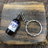 2019 New Women/Men's Fashion Handmade Resin Mineral water bottles Wine Bottle Key Chains Key Rings Alloy Charms Gifts  Wholesale