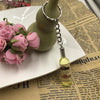 Fashion New Women/Men's Fashion Handmade Resin Wine Bottle Key Chains charm Key Rings Alloy Charms Gifts  Wholesale
