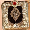 2019 Fashion Jewelry Mini Arabic Quran Quran Islamic Islamic Allah Real Paper Can Read Pendant Keyring Fashion Religious Jewelry