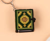 2019 Fashion Jewelry Mini Arabic Quran Quran Islamic Islamic Allah Real Paper Can Read Pendant Keyring Fashion Religious Jewelry